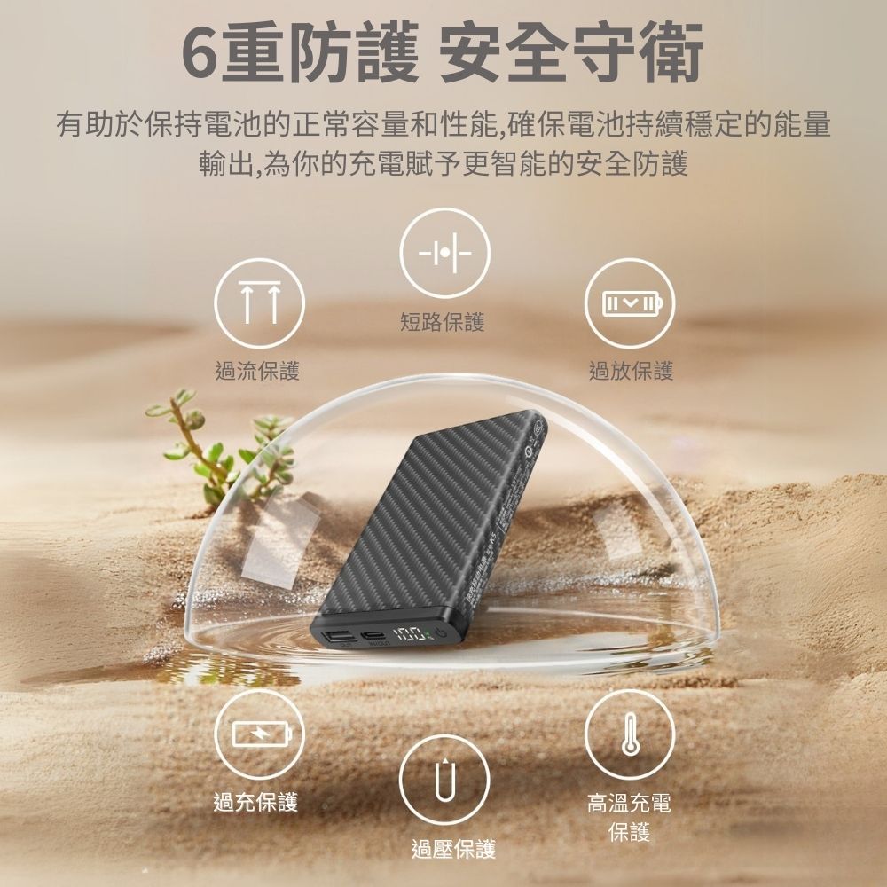 KLARUS|K5 輕量碳纖維行動電源 |高強度防水 |10000mAh|157g