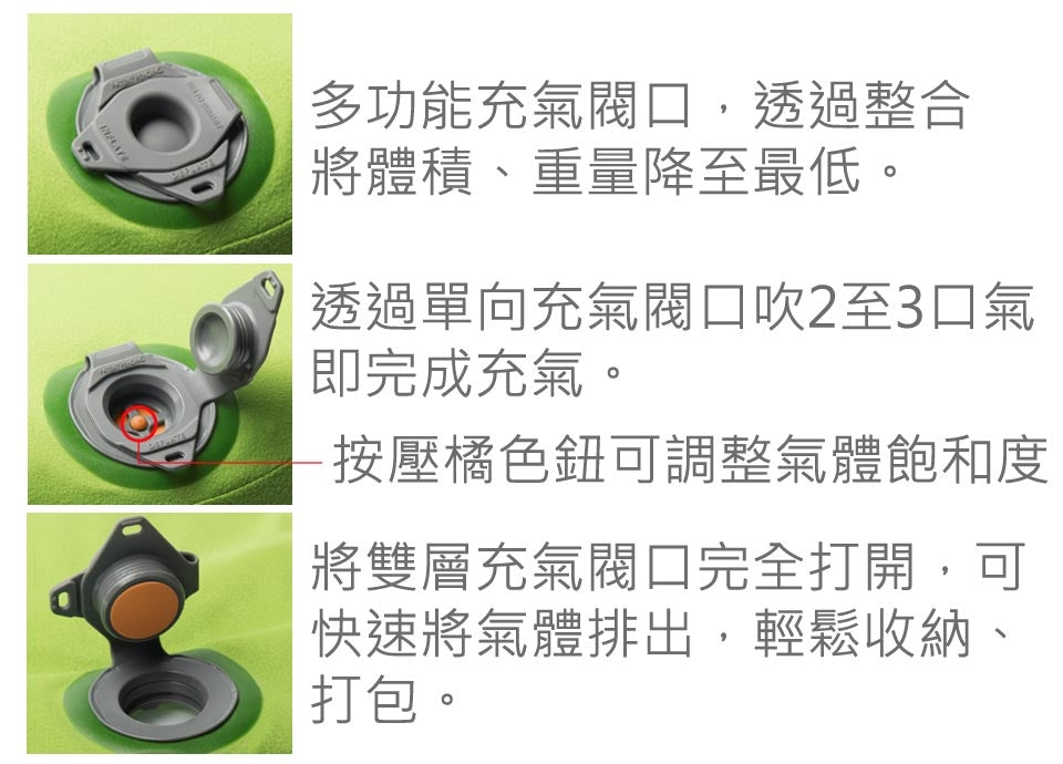 [福利品]Sea To Summit｜20D 充氣枕 2.0｜標準版｜60g