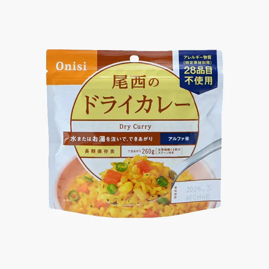 Onisi｜日本尾西即食-乾燥飯｜5種口味｜100g