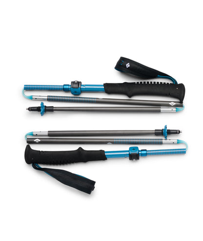 Black Diamond｜S25 Distance Carbon FLZ 碳纖維摺疊登山杖｜110-125cm ｜168g